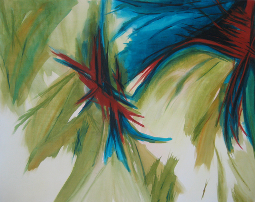 Swaying I painting by Andrea Soler